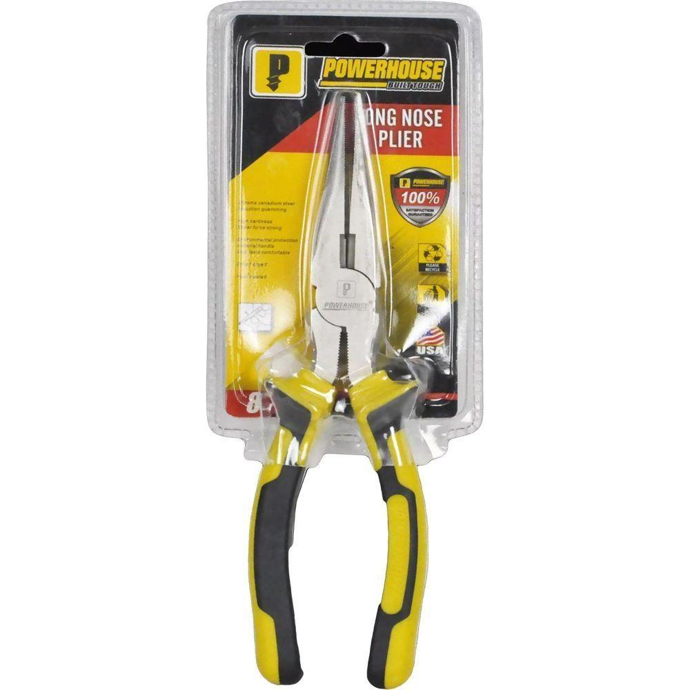 Powerhouse Dynagrip Long Nose Pliers | Powerhouse by KHM Megatools Corp. Powerhouse Dynagrip Long Nose Pliers | Powerhouse by KHM Megatools Corp.